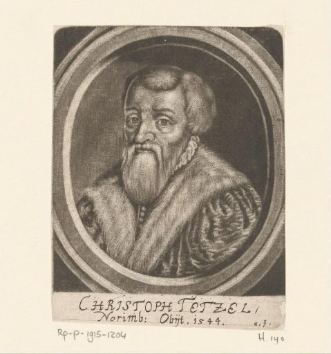 Portrait of Christoph Tetzel
