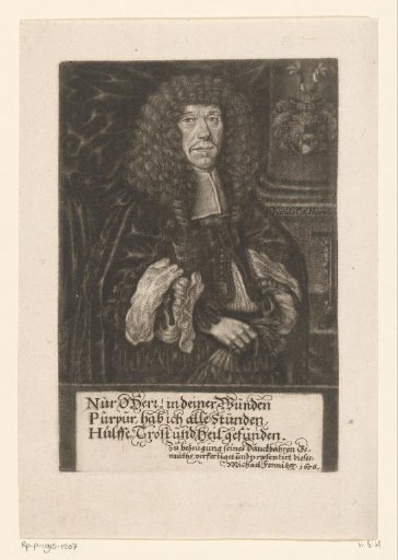 Portrait of Nikolaus Paul Helffrich
