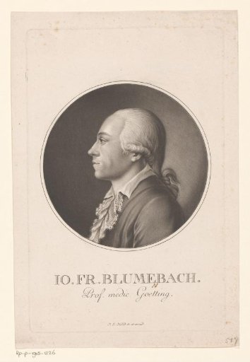 Portrait of Johann Friedrich Blumenbach