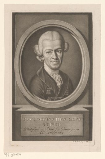 Portrait of Johann Georg Heinrich Feder