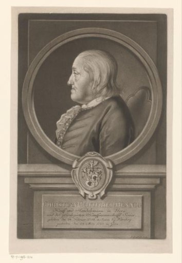 Portrait of Christian Gottfried Hennig