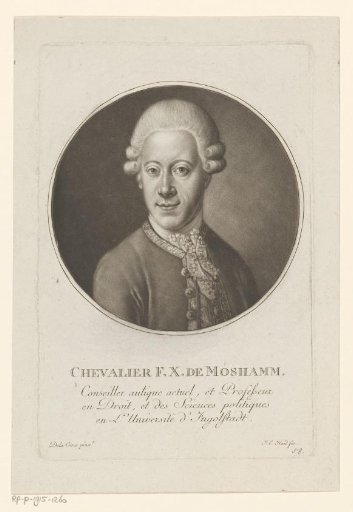 Portrait of Franz Xaver von Moshammer