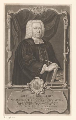 Portrait of Jakob Brucker
