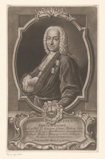 Portrait of Franz Ernst Brückmann
