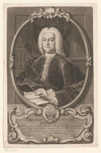 Portrait of Christian Gottlieb Buder