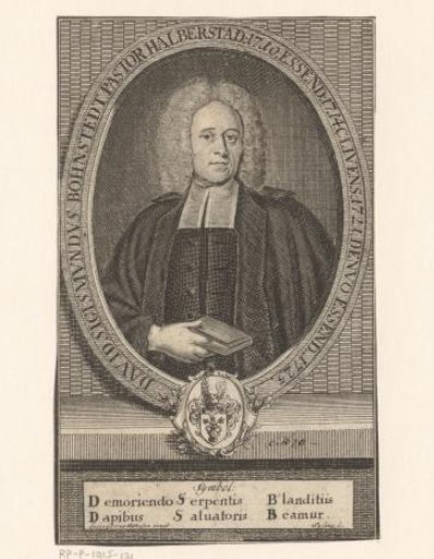 Portrait of David Sigismund Bohnstedt