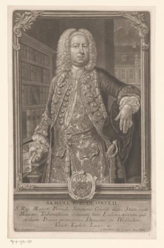 Portrait of Samuel Freiherr von Cocceji