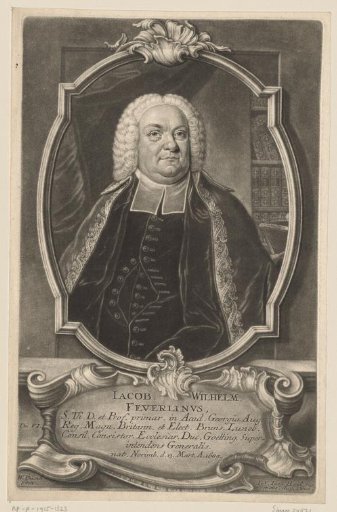 Portrait of Jacob Wilhelm Feuerlein