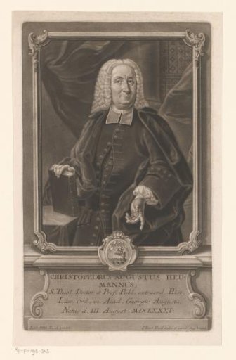 Portrait of Christoph August Heumann