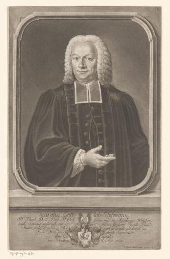 Portrait of Carl Gottlob Hofmann