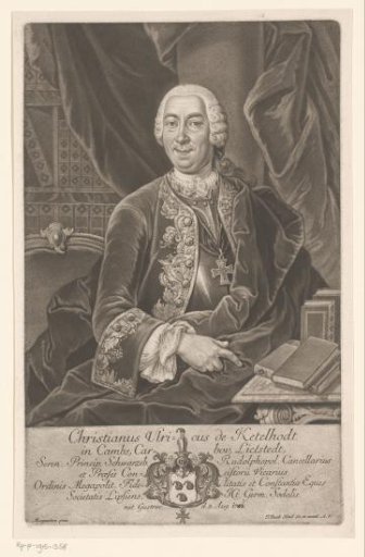 Portrait of Christian Ulrich von Ketelhodt