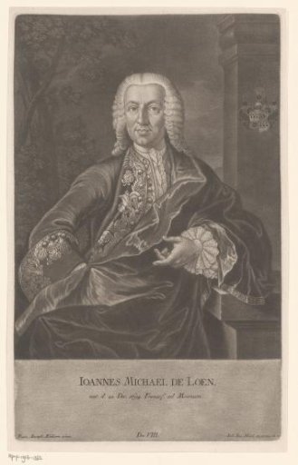 Portrait of Johann Michael von Loën