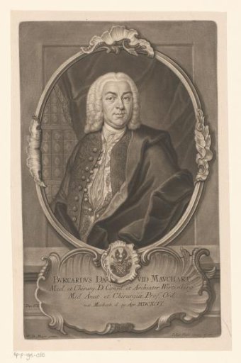 Portrait of Burchard David Mauchart