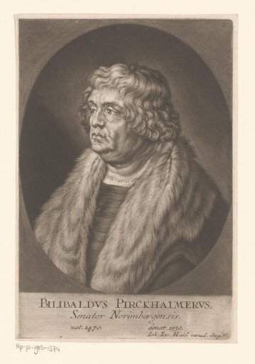 Portrait of Willibald Pirckheimer