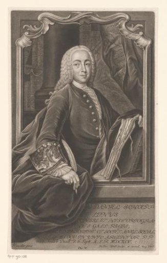 Portrait of Johann Daniel Schöpflin