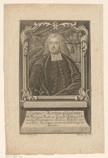Portrait of Johann Martin Chladni