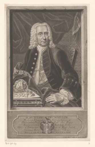 Portrait of Johann Heinrich Schulze