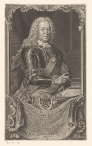 Portrait of Friedrich Heinrich von Seckendorf