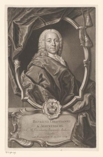 Portrait of Heinrich Christian von Senckenberg