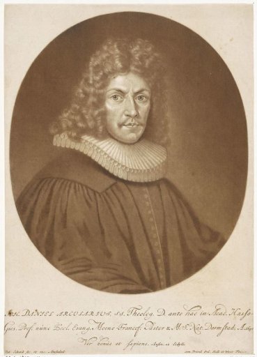 Portrait of the Minister and Professor Johann Daniel Arcularius
