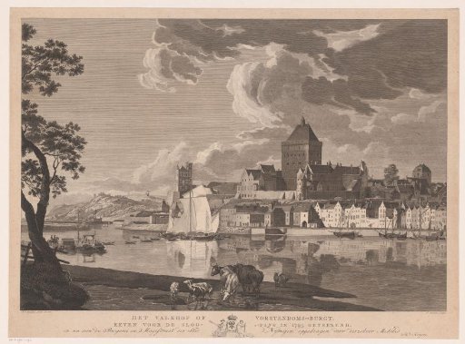 View of the Valkhof at Nijmegen