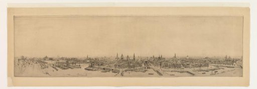 View of Amsterdam from the IJ