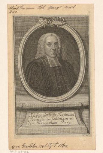 Portrait of Johann Gangolf Wilhelm Forstmann
