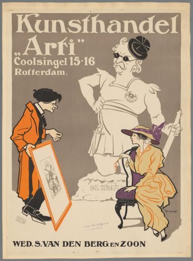Art Dealership "Arti" Rotterdam. Wed. van den Berg en Zoon