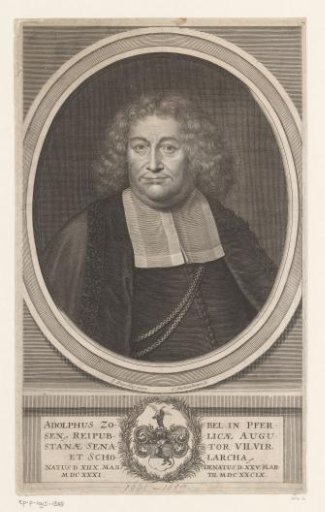 Portrait of Adolph Zobel