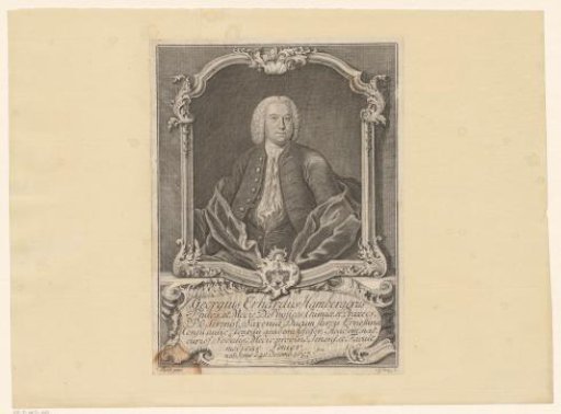 Portrait of Georg Erhard Hamberger