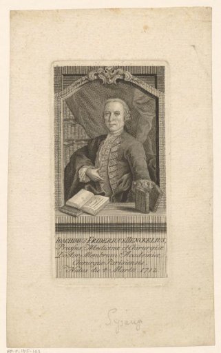 Portrait of Joachim Friedrich Henckel