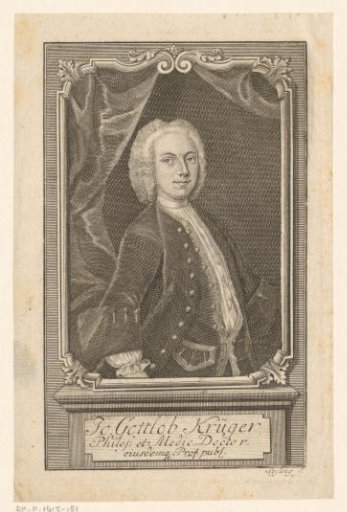 Portrait of Johann Gottlob Krüger
