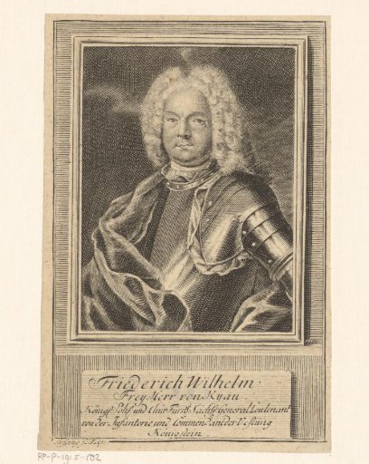 Portrait of Friedrich Wilhelm von Kyaw