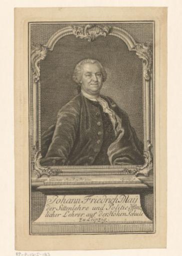 Portrait of Johann Friedrich May