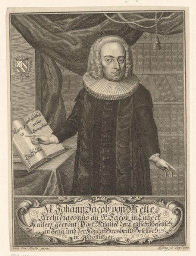 Portrait of Johann Jacob von Melle