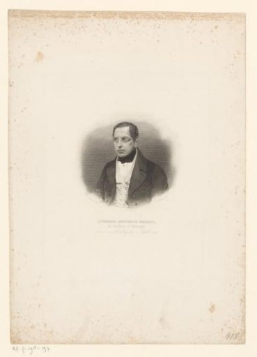 Portrait of Andreas Heinrich Merkel