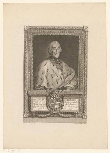 Portrait of Maximilian Friedrich, Imperial Count von Königseck-Rothenfels