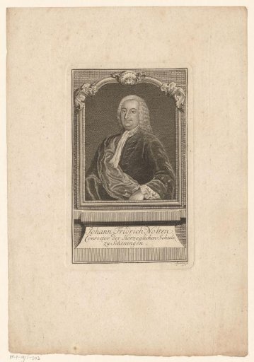 Portrait of Johann Friedrich Nolte