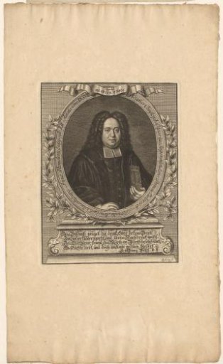 Portrait of Johann Christoph Olearius