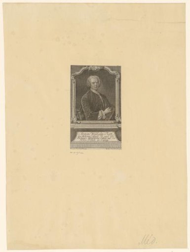 Portrait of Anton Wilhelm Platz