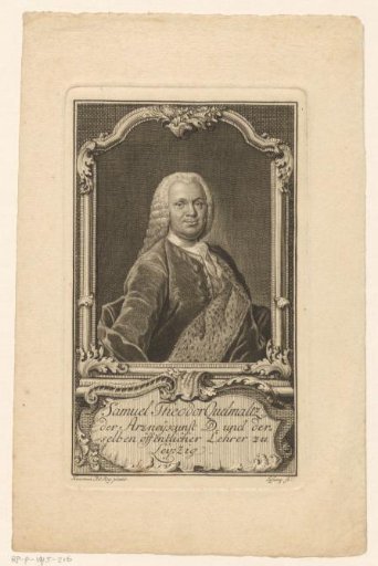 Portrait of Samuel Theodor Quellmaltz