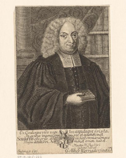 Portrait of Gottfried Balthasar Scharff