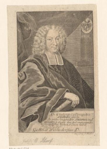 Portrait of Gottfried Balthasar Scharff