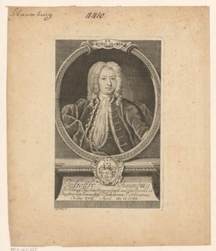 Portrait of Johann Gottfried Schaumburg
