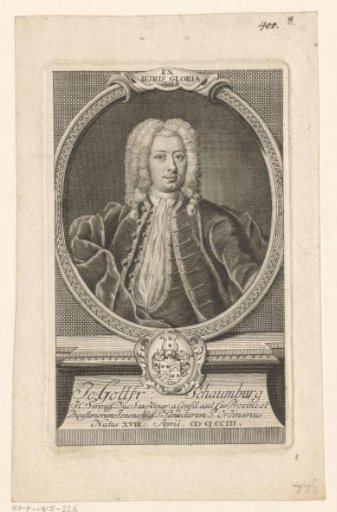 Portrait of Johann Gottfried Schaumburg