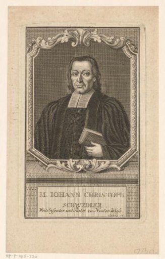 Portrait of Johann Christoph Schwedler