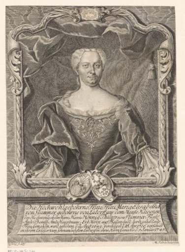 Portrait of Maria Elisabeth von Lattorff
