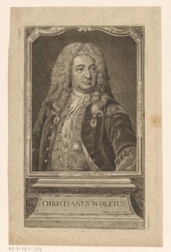 Portrait of Christian Wolff