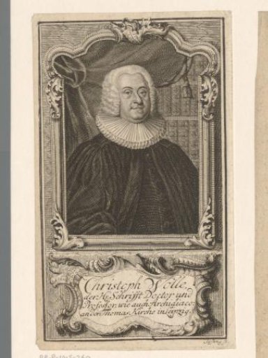 Portrait of Christoph Wolle