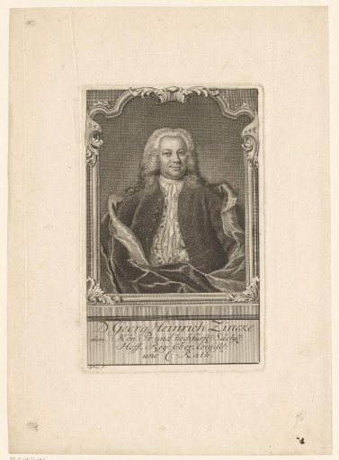 Portrait of Georg Heinrich Zincke